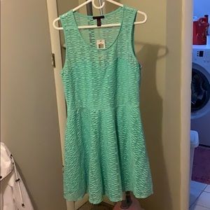 Green/teal dress